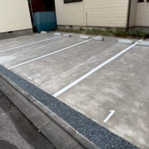 駐輪場区画線 足立区 O様駐車場